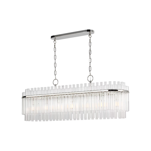 Beckett Linear Chandelier Nickel