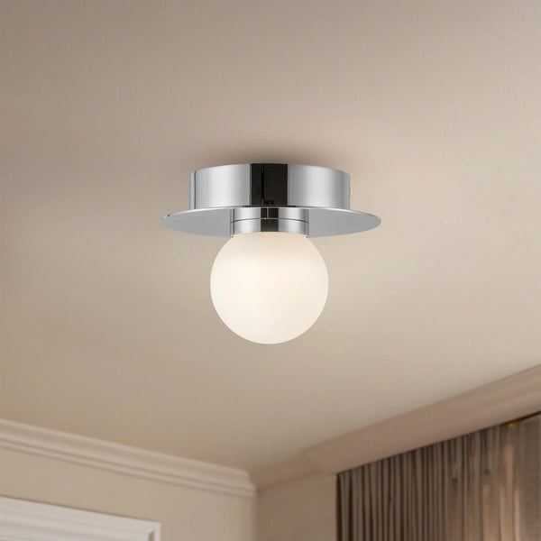 Elixir Chrome Flush Mount S
