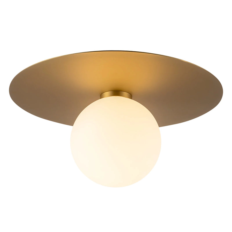 Elixir Gold Flush Mount L