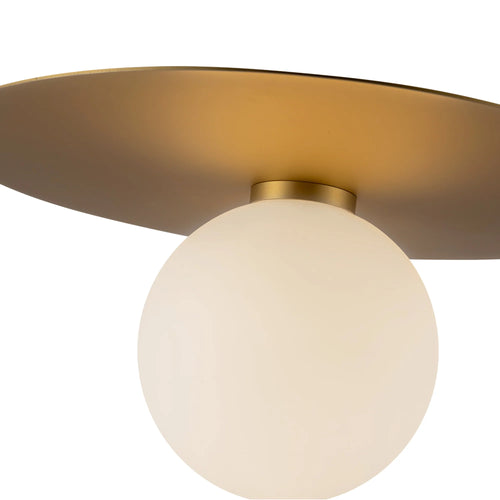 Elixir Gold Flush Mount L