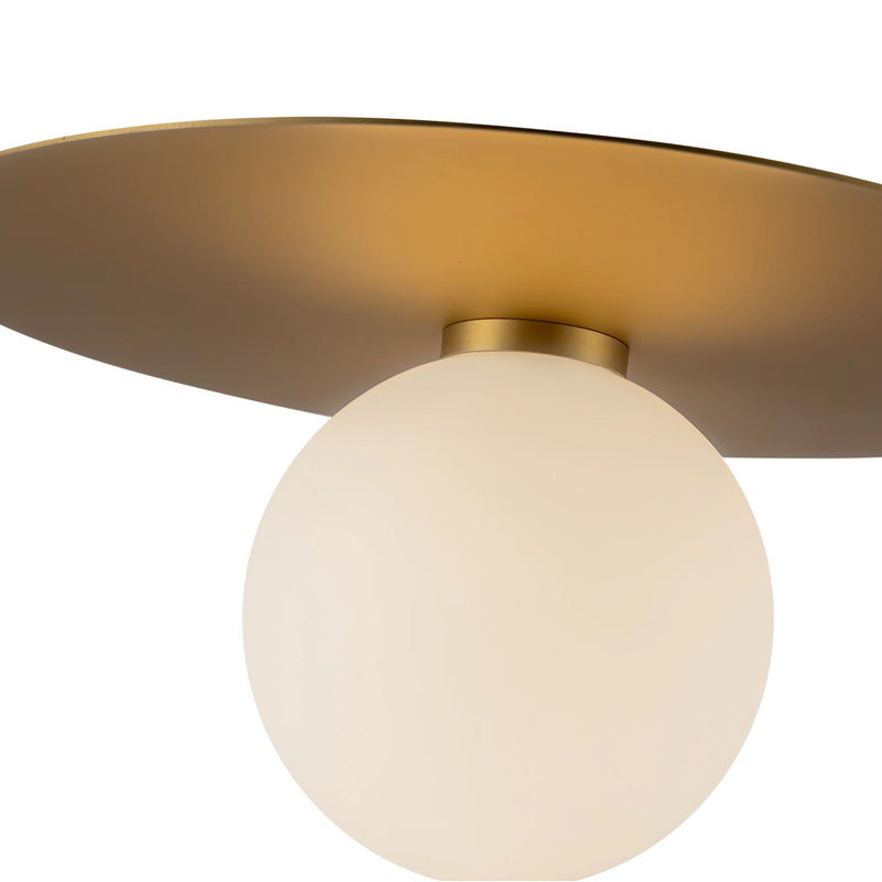 Elixir Gold Flush Mount L
