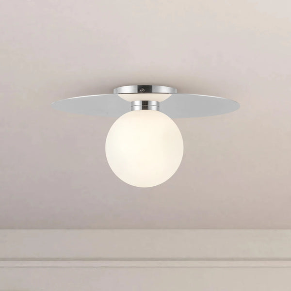 Elixir Chrome Flush Mount L