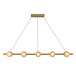 Elixir Linear Pendant Gold