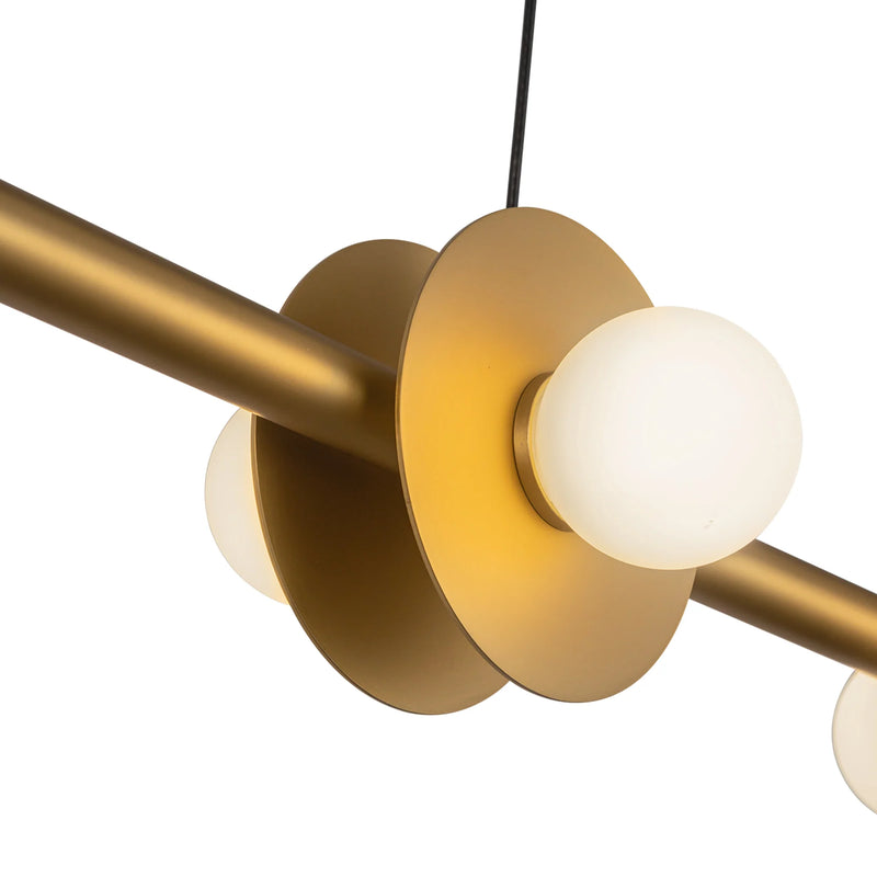 Elixir Linear Pendant Gold