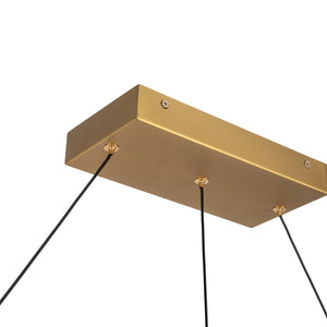 Elixir Linear Pendant Gold