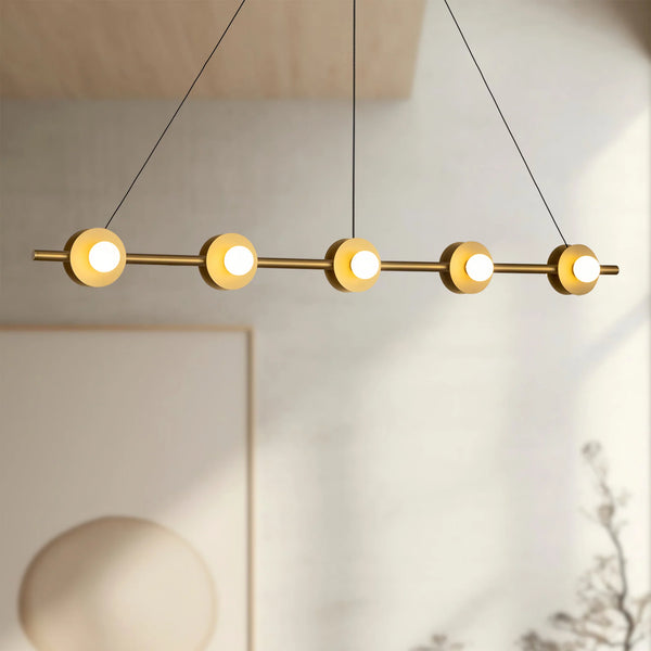 Elixir Linear Pendant Gold