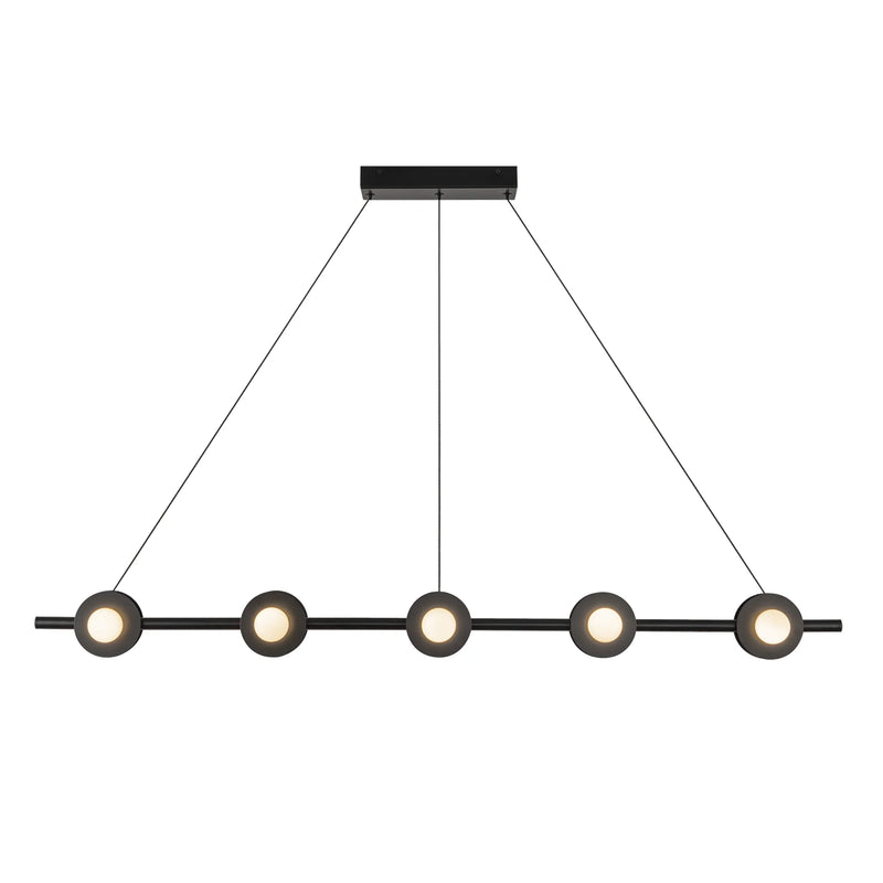 Elixir Linear Pendant Black