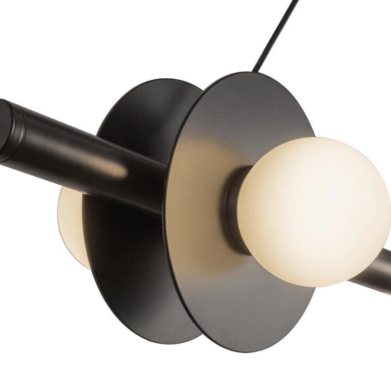 Elixir Linear Pendant Black