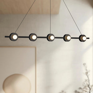 Elixir Linear Pendant Black