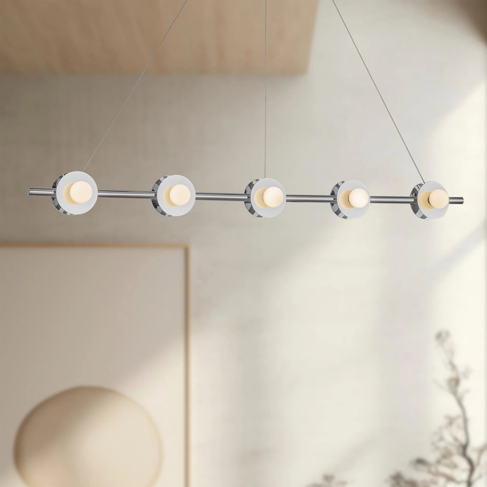 Elixir Linear Pendant Chrome