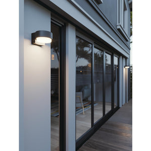 Elm Led Outdoor Sconce Black