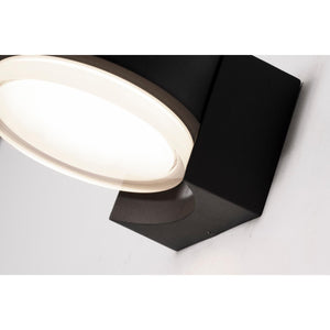 Elm Led Outdoor Sconce Black