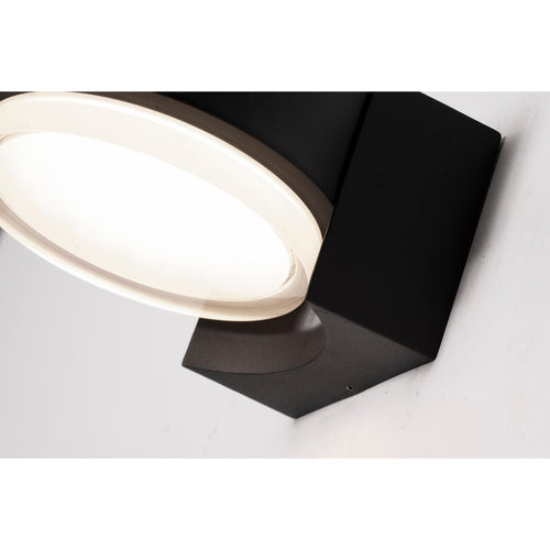 Elm Led Outdoor Sconce Black