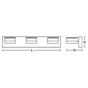 Emma Led Vanity Nickel M