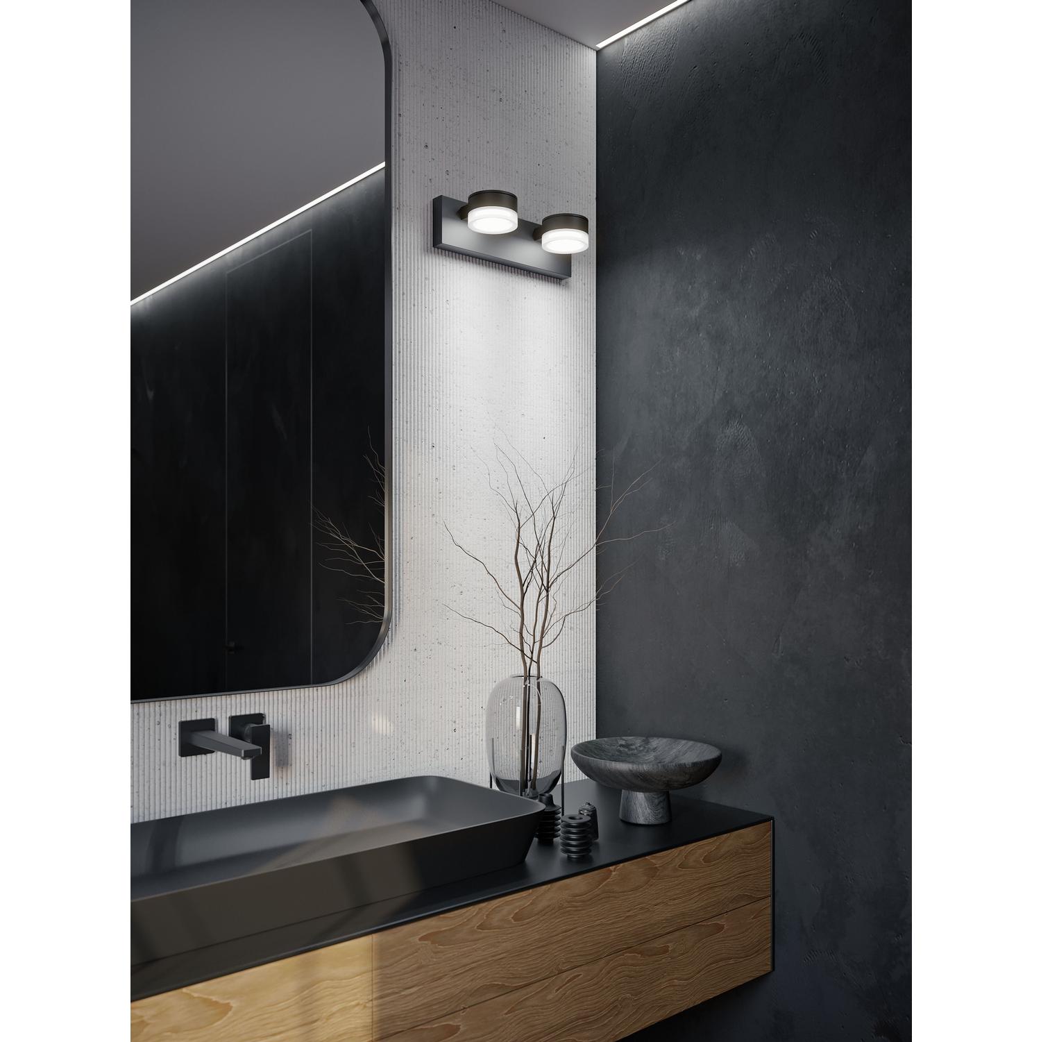 Emma Led Vanity Black S