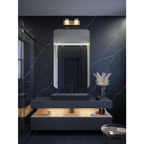 Emma Led Vanity Brass S