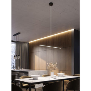 Elizabeth Led Pendant Black