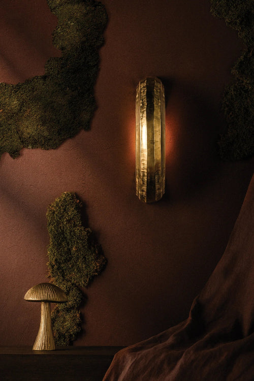 Enko Wall Sconce Brass