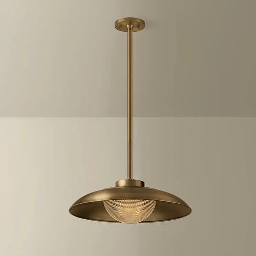Braxton Pendant Brass