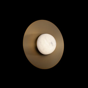 Landed Wall/Flush Mount Brass