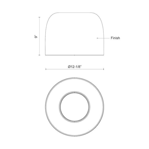 Cayne Flush Mount