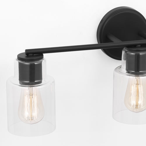 Sayward 3-Light Bath Black