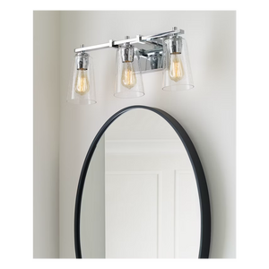 Mercer 3-Light Bath Sconce Chrome