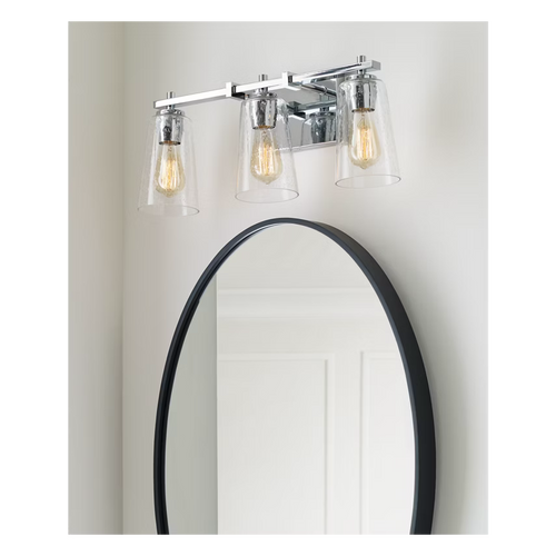 Mercer 3-Light Bath Sconce Chrome