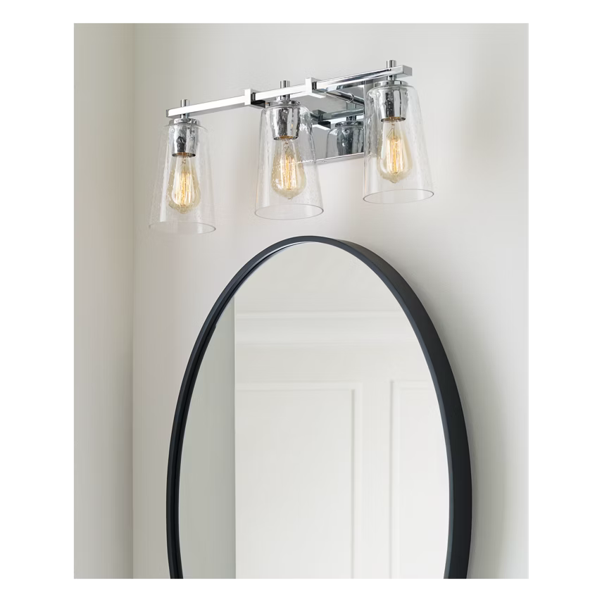Mercer 3-Light Bath Sconce Chrome