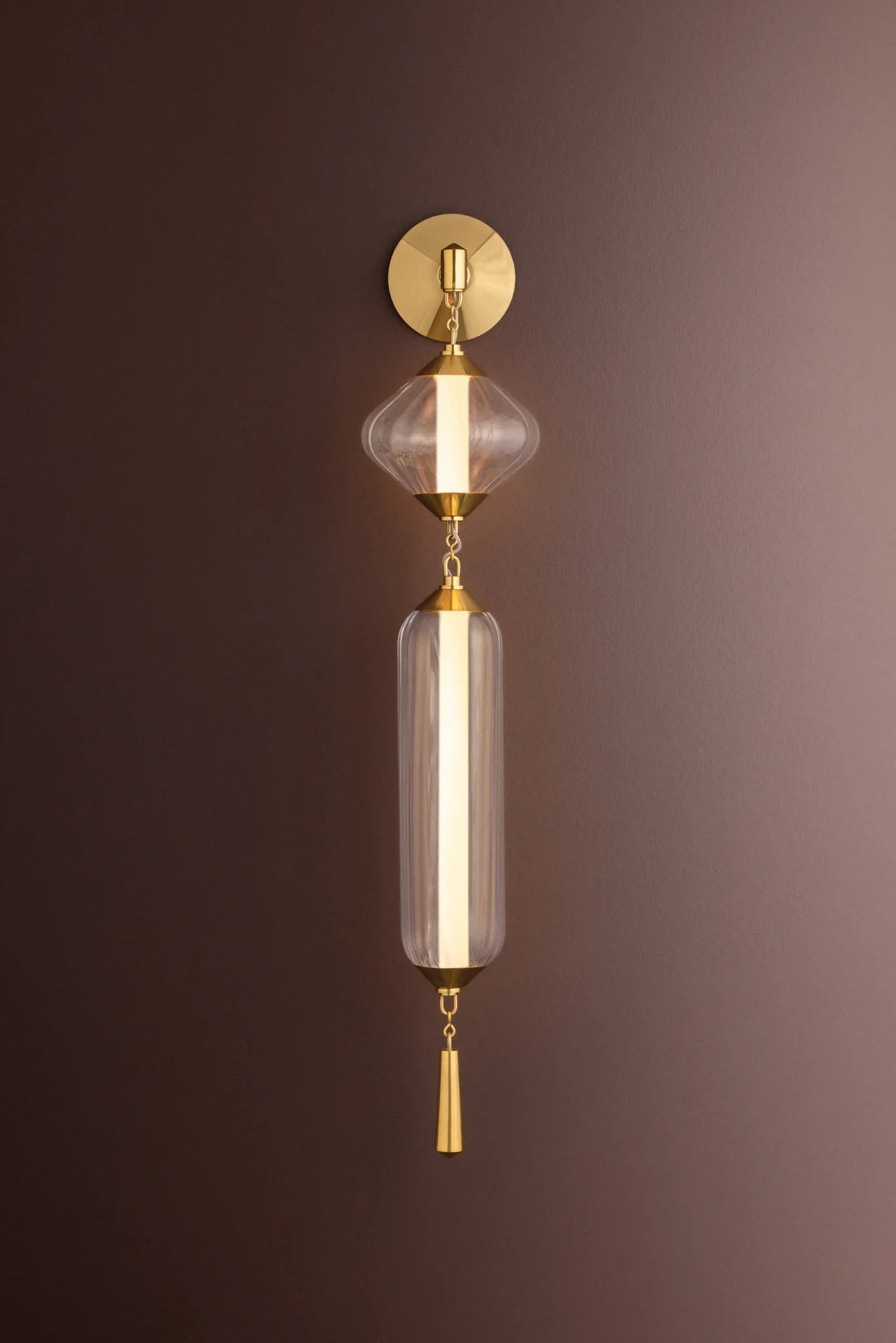 Fiorello Wall Sconce Brass