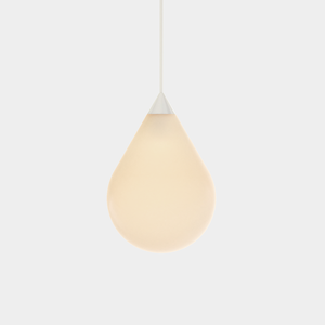Flare Bead Pendant Cased Opalescent Glass