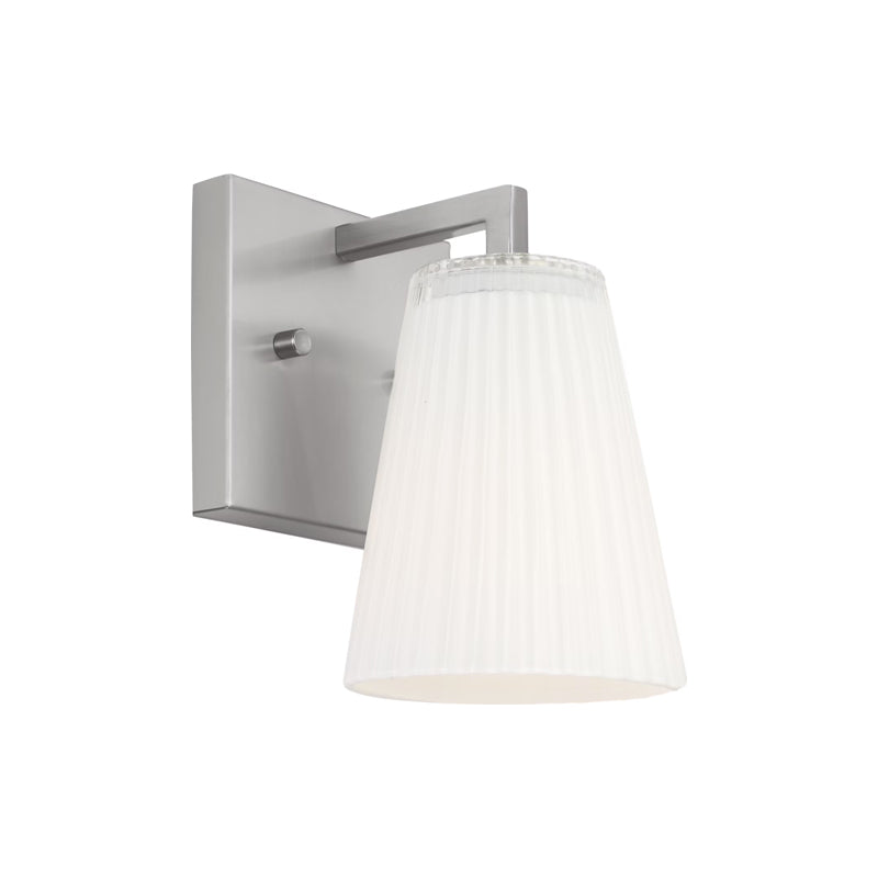 Upson One Light Bath Nickel