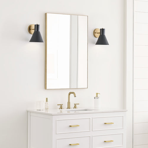 Towner One Light Wall Brass