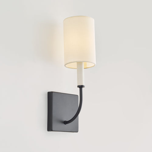 Greenwich One Light Wall / Bath Sconce Black
