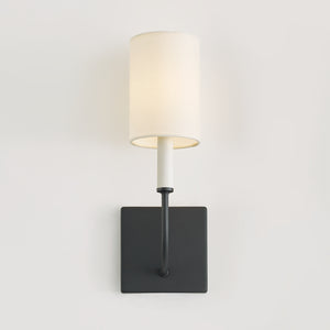 Greenwich One Light Wall / Bath Sconce Black