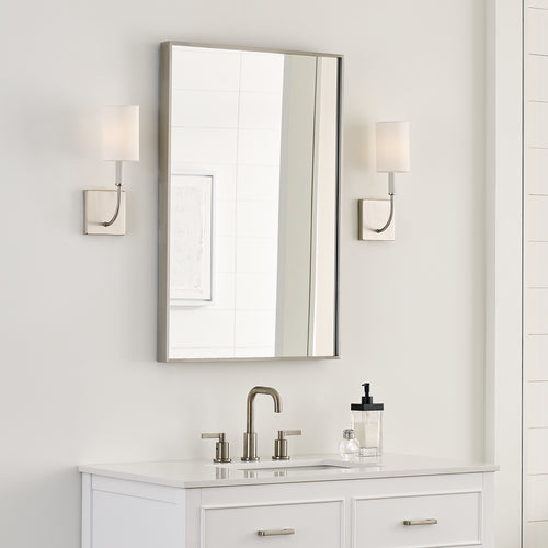 Greenwich One Light Wall / Bath Sconce Nickel