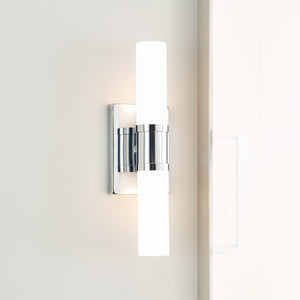 Keaton Small 2-Light Vanity Chrome