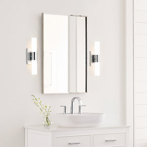 Keaton Small 2-Light Vanity Chrome