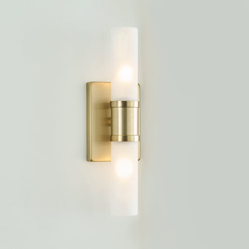 Keaton Small 2-Light Vanity Brass