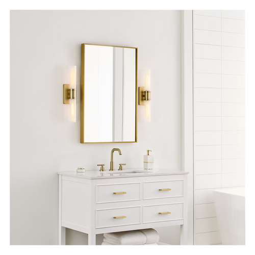 Keaton Medium Vanity Sconce Brass