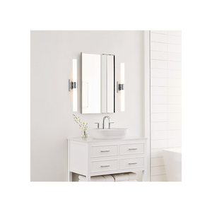Keaton Large Vanity Sconce Chrome