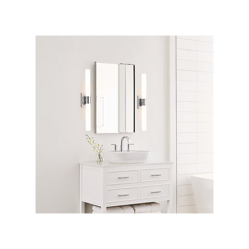 Keaton Large Vanity Sconce Chrome