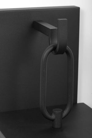 Rox Medium One Light Lantern Black