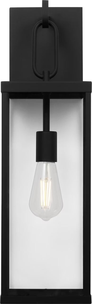 Rox Medium One Light Lantern Black