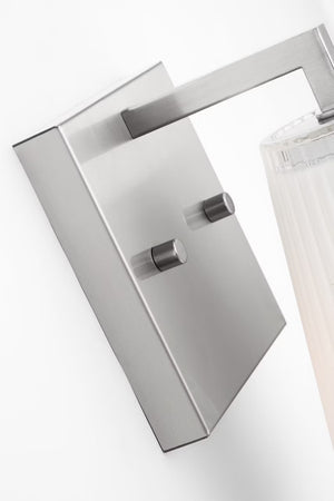 Upson One Light Bath Nickel