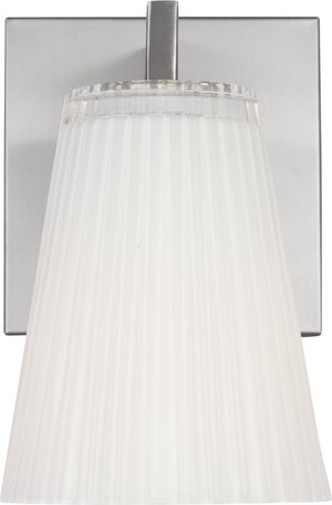 Upson One Light Bath Nickel