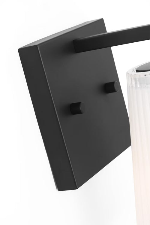 Upson One Light Bath Black