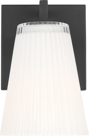 Upson One Light Bath Black