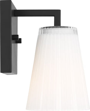 Upson One Light Bath Black