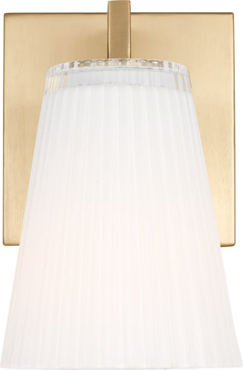 Upson One Light Bath Brass